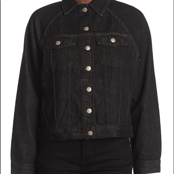 Madewell Raglan Oversized Jean Jacket - Picture 2 of 4